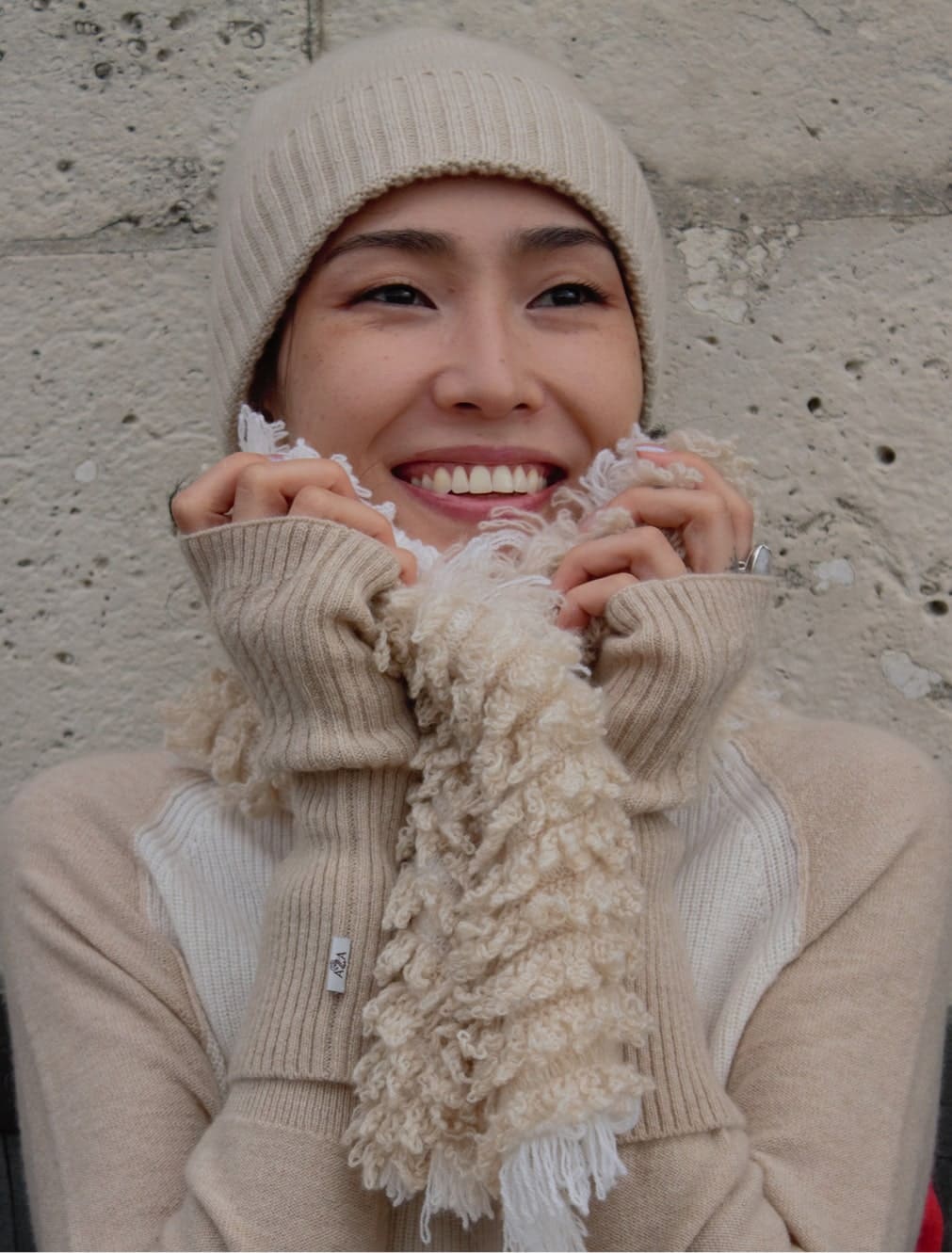 Fringe scarf